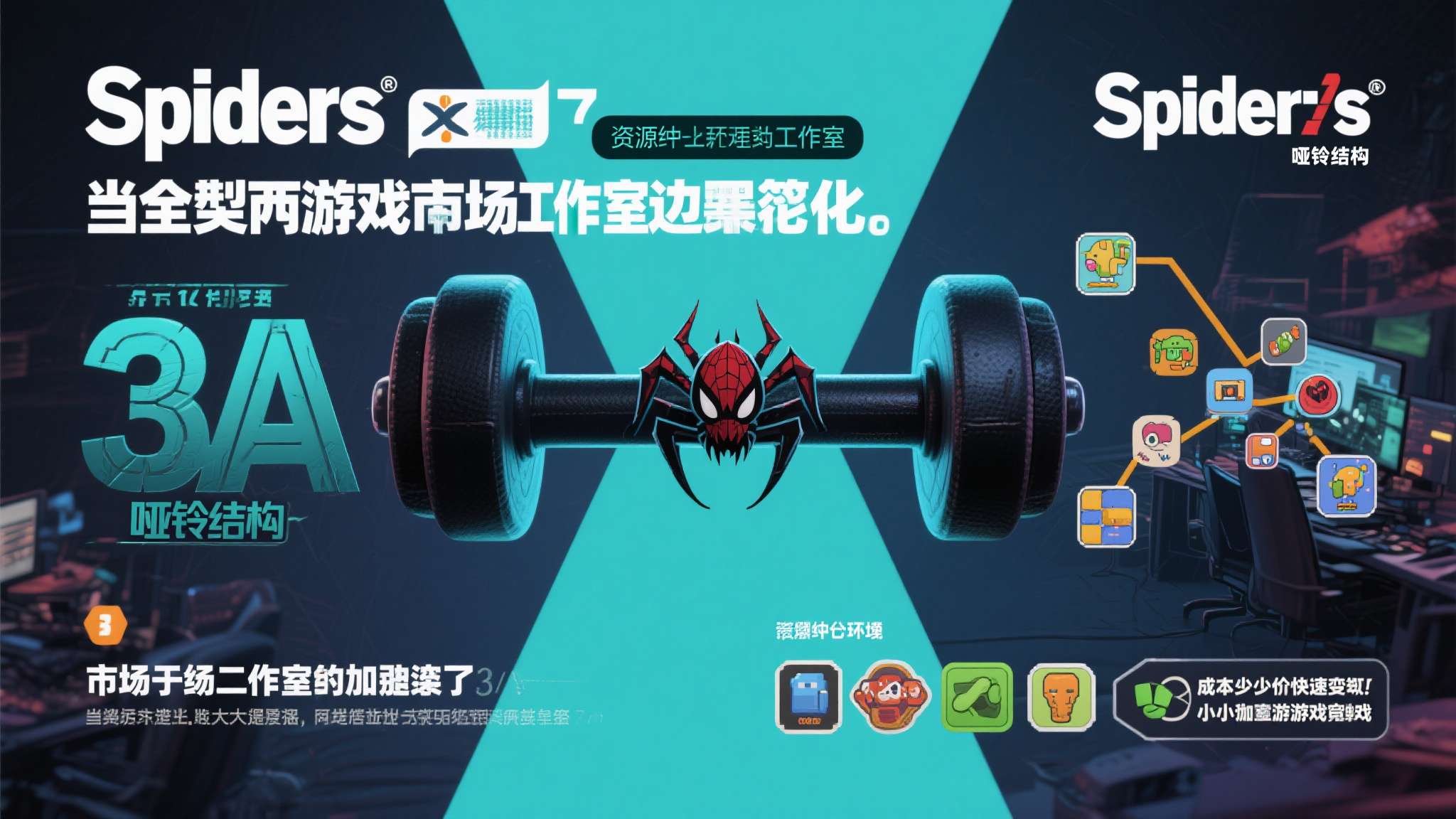 市场两极分化加速了中型工作室的边缘化。&nbsp;当前的游戏市场呈现出典型的"哑铃结构"：